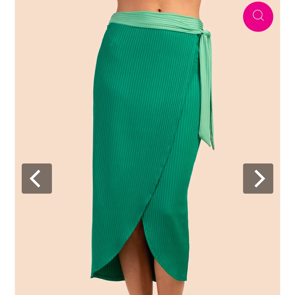Trina Turk Olympia cover up wrap skirt